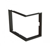 BEF HOME Zazdívací rámeček čtyřstranný černý 1x90°- AQUATIC WH (V) 60 CP/CL/, (V) 65 CP/CL